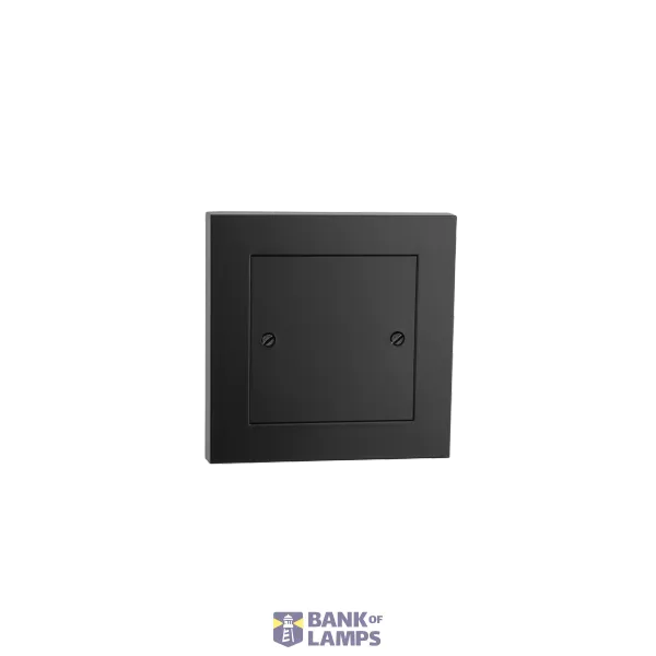 COVER FOR WALLBOX WITH SCREW 1X BLACK 18-PACK image 1