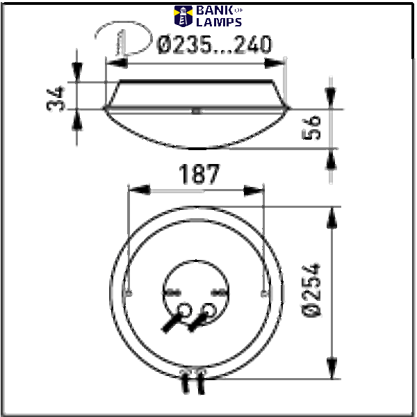 Universal luminaire LED luminaire 11 W image 2