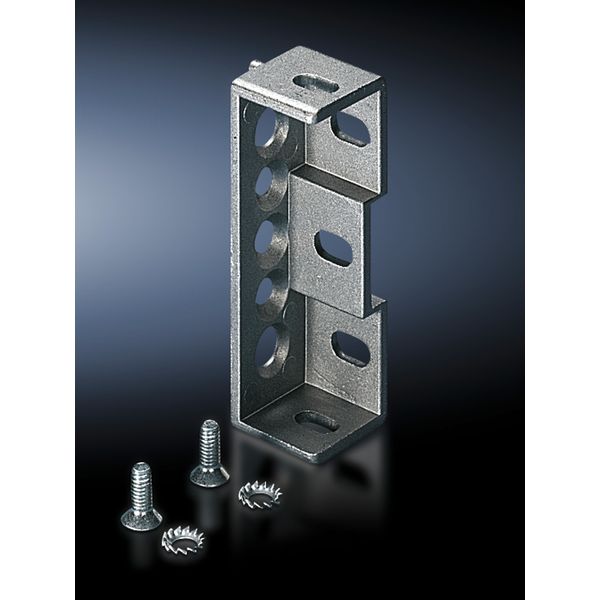 PS Combination Holder for attaching 23 x 73 mm mounting chassis or 23 x 23 mm DIN rails image 2