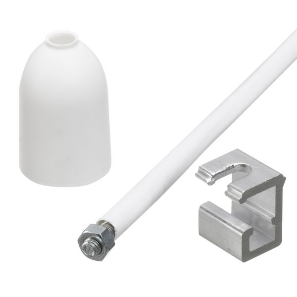 THREADED ROD SPR6-3 WHITE 200N image 1