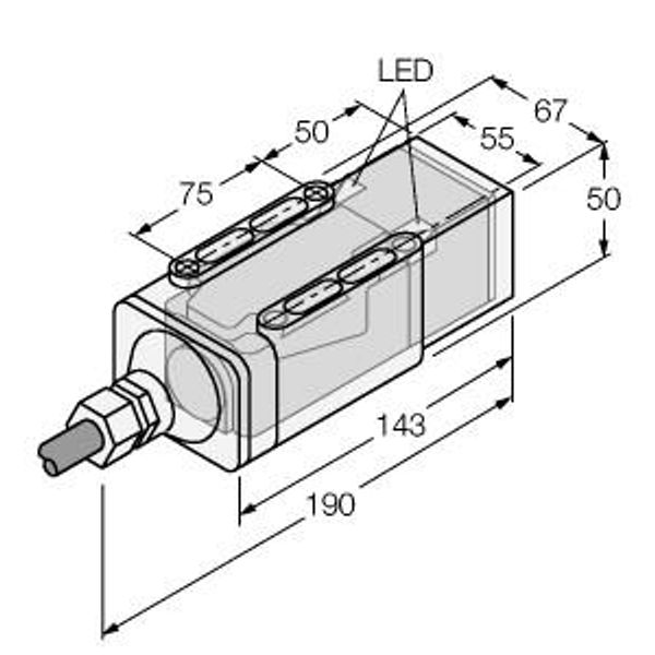 Inductive Sensor For Underwater Applications   NI35-CP40-VP4X2/S369-F 30M image 1