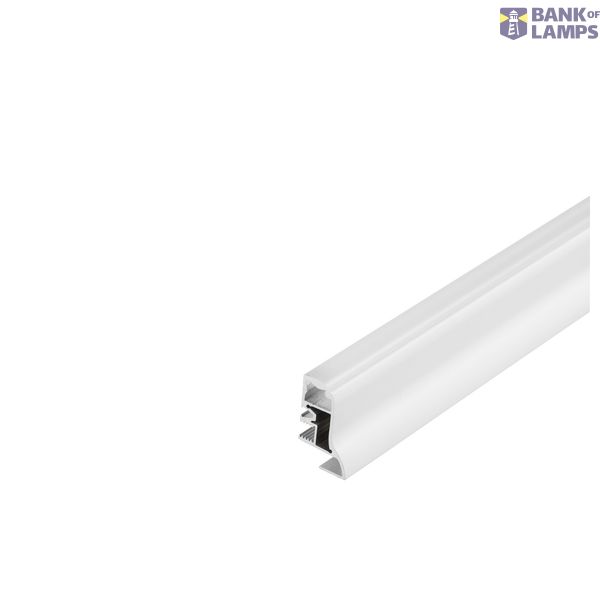 GLENOS skirting board 200, 2m, matt white image 3