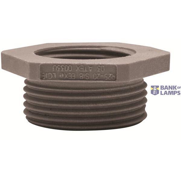 Reducer Hexagonal with sealing Flat Polyamide 6 with 25 Percent Glass  image 2