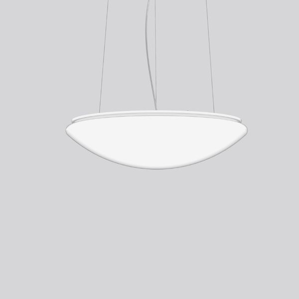 Flat Polymero, 40 W, 3750 lm, 830, white, DALI Pendant luminaires, D 6 image 1