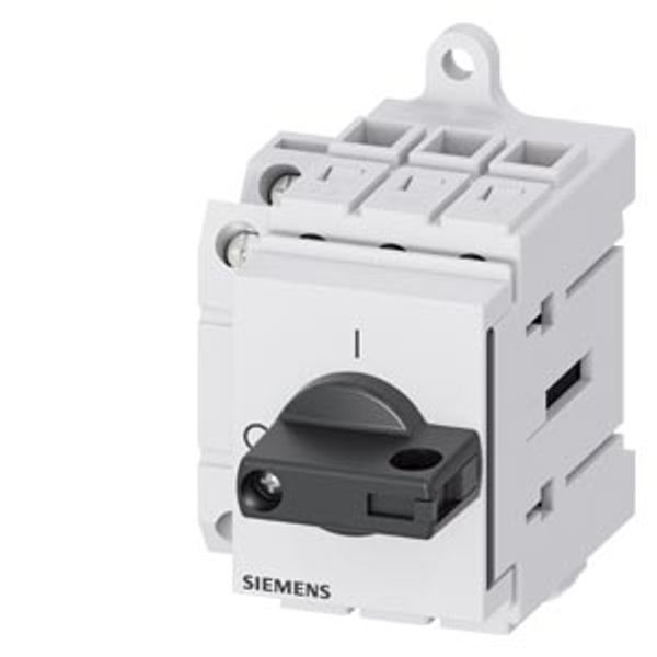 Switch disconnector 3LD3, Iu 25 A main control switch 3-pole image 2