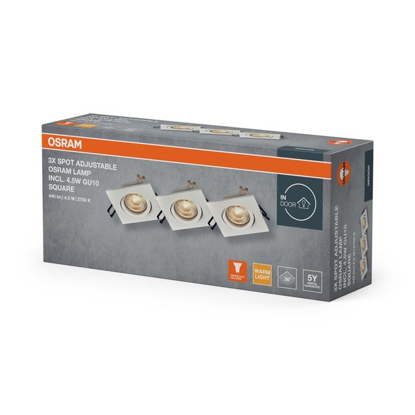 SP SET ADJCLICK SQ4.5W827GU10WTFS3 OSRAM image 2