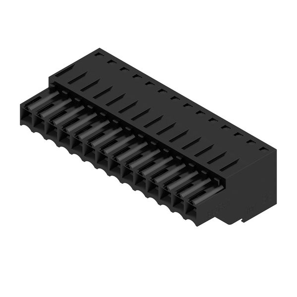 PCB plug-in connector, female plug, 3.50 mm, Number of poles: 14, 180°, Tension-clamp connection, Clamping range, max. : 1.5 mm², Box image 4