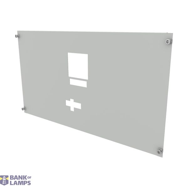ProfiSNAP Front Plate, for enclosure width 800mm, H=400mm, prepared fo image 1
