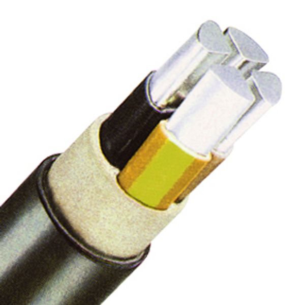 PVC Insulated Cable Alu Conductor 0,6/1kV E-AYY-O 1x120rm bk (The price is shown without markup on metals. Request a quote for accurate information) image 1