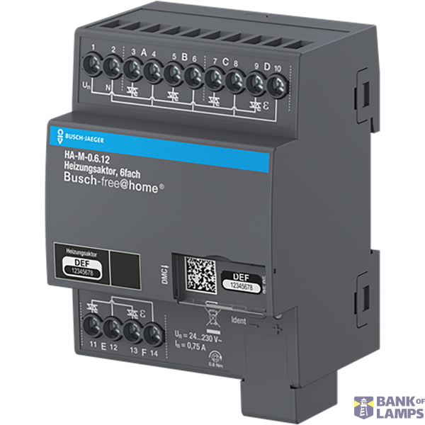 Heating Actuator, 6-fold, 230 V, MDRC image 3