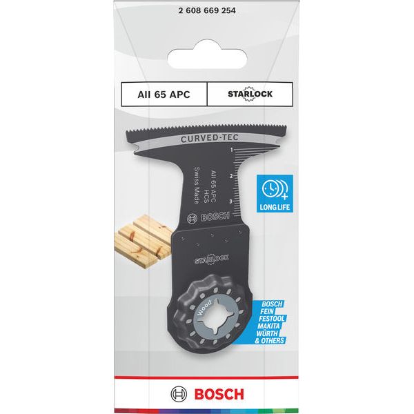 HCS plunge cut saw blade AII 65 APC Wood image 2