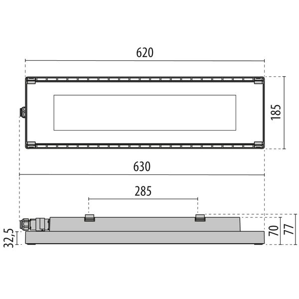 LM4 50 S/EW 4000K ALUMINUM GREY DALI image 6
