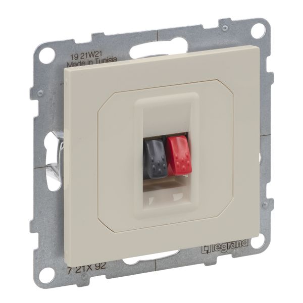 LOUDSPEAKER SOCKET  IVORY image 1