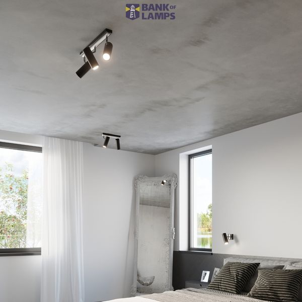 WALL LAMP DIREZIONE BLACK GU10 1X40W IP20 image 6