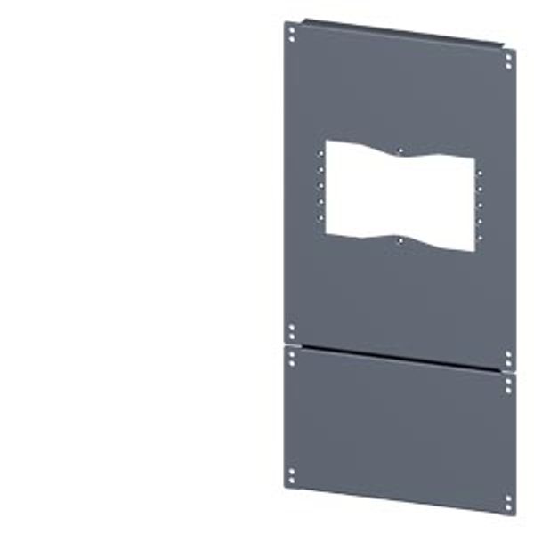 SIVACON, floor, with cut-outs for flanges, IPXX, D: 800 mm, W: 400 mm image 2