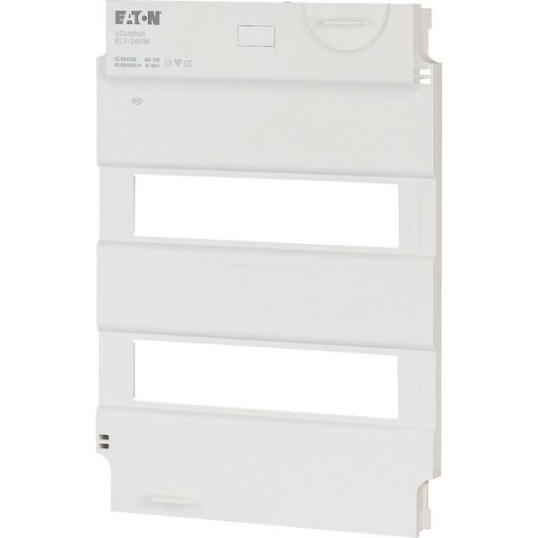 GAH2-KLV Replacement front plate, hollow-wall, 2-row for KLV-HW image 4
