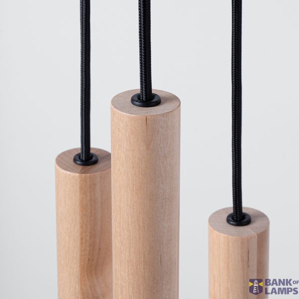 HANGING LAMP PASTELO 5P WOOD G9 5X8W IP20 image 4