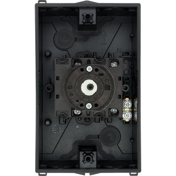 T3-4-15682/I2/SVB-SW Main switch, T3, 32 A, surface mounting, 4 contact unit(s), 6 pole, 1 N/O, 1 N/C, STOP function, With black rotary handle and locking ring, Lockable i image 24