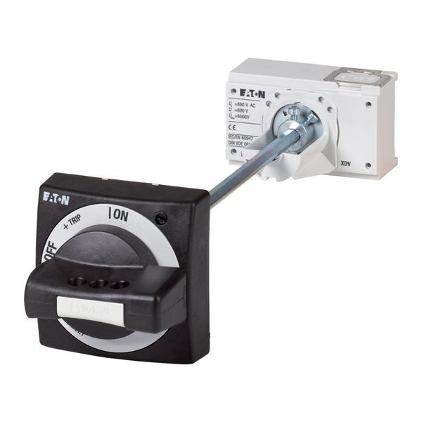 NZM1-XTVDV-60 Door coupling rotary handle, black, lockable on the handle+switch, size 1 image 6