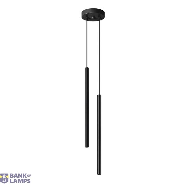 HANGING LAMP PASTELO 2 BLACK G9 2X8W IP20 image 3