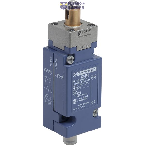PLUG IN LIMIT SWITCH PLUNG ROLL M12 CONNSPECIFIC WIRING SPDT (CT à 1 C image 58
