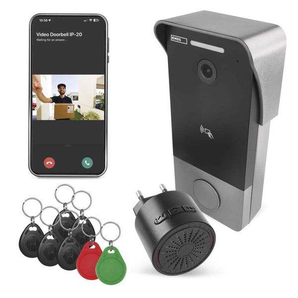 GoSmart IP-20PoE video doorbell IP-20PoE image 1