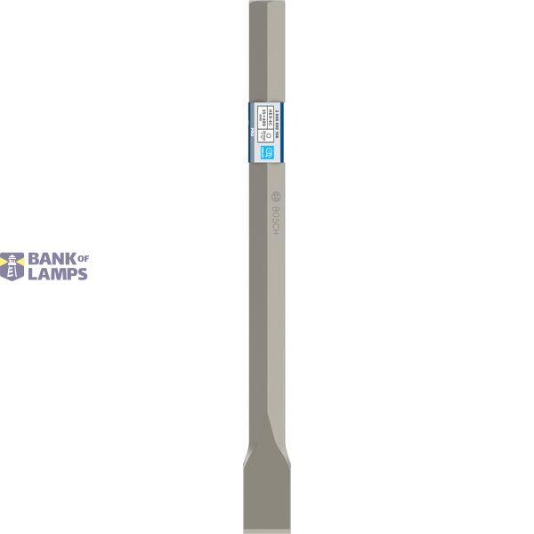Flat chisel, 28-mm hex shank 400 x 36 mm image 1