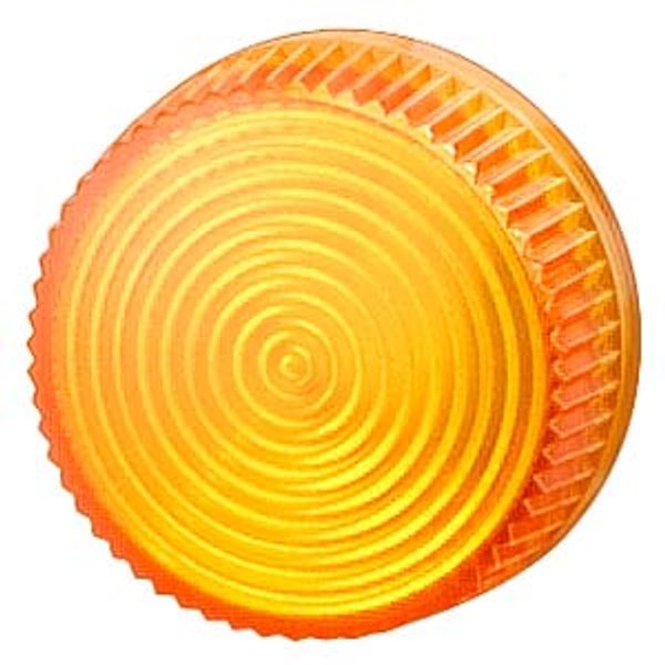 lens, green, with concentric rings image 1