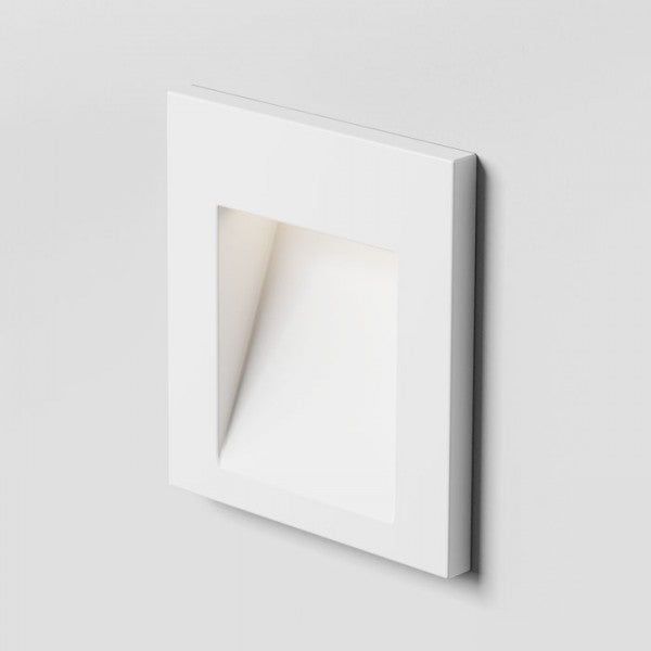 TESS SQ recessed white 230V LED 3W IP54 3000K image 1