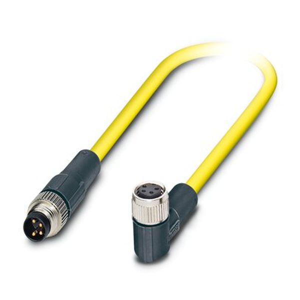 SAC-4P-M8MS/ 0,5-542/M8 FR BK - Sensor/actuator cable image 1