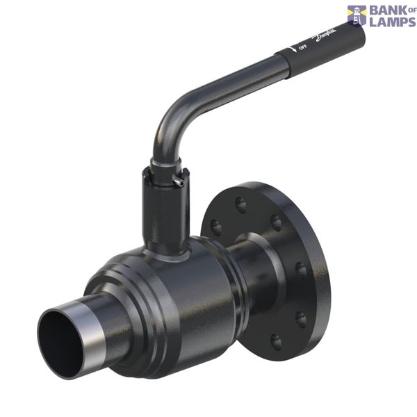 Ball valves, JIP-FW, FB, Handle, Full Bore, PN 25, DN 65, Flange / Welded image 1
