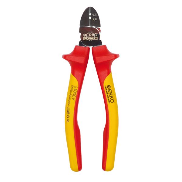 Side cutting pliers with insulation stripping function STSI_160 image 2