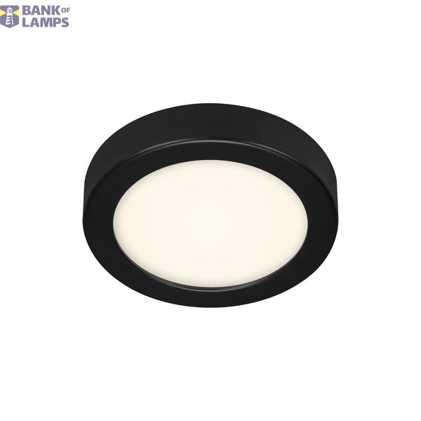 LED ceiling light, black, 1xLED-platine/11W image 1