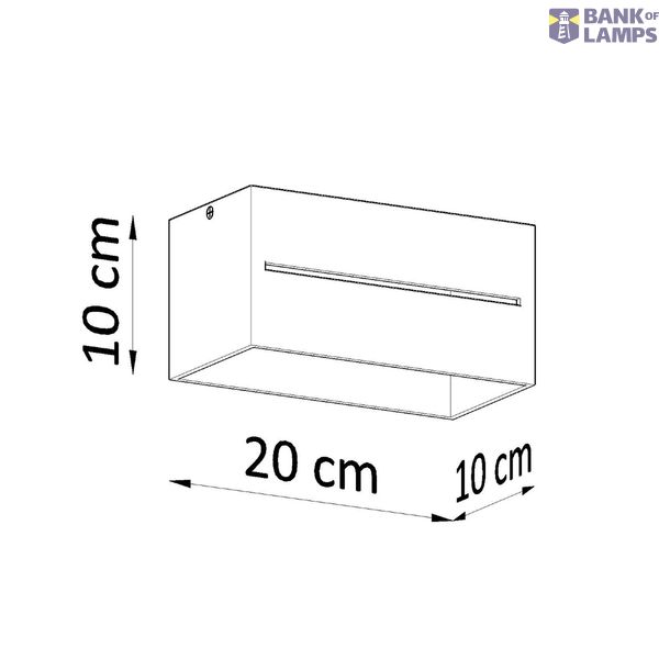 SPOT LOBO MAXI BLACK G9 2X40W IP20 image 9