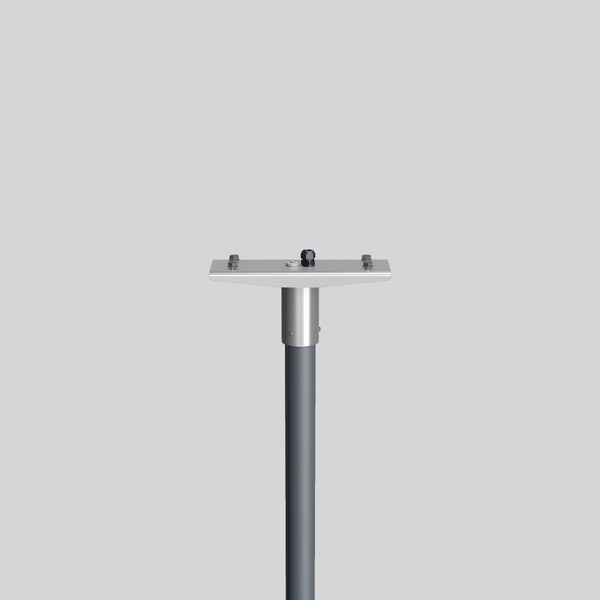Pole mounting L 346 B 97 H 154 d 76 colour: silver image 2