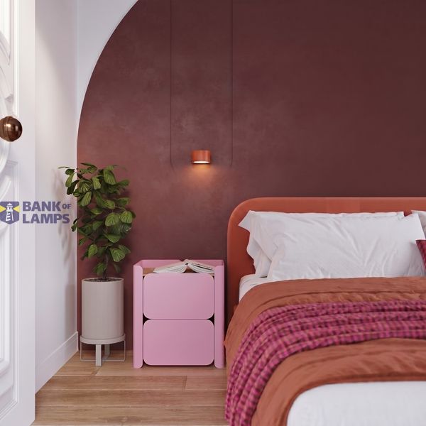 Wall lamp MODO 1 red ochre Gx53 image 6