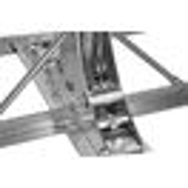 SAT Flat roof/terrace-stand, 4x concrete50x50,Mast=110,Steel image 3