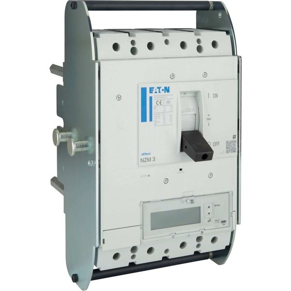 NZMH3-4-PX630/VAR-AVE NZM3 PXR25 circuit breaker - integrated energy measurement class 1, 630A, 4p, variable, withdrawable unit image 15