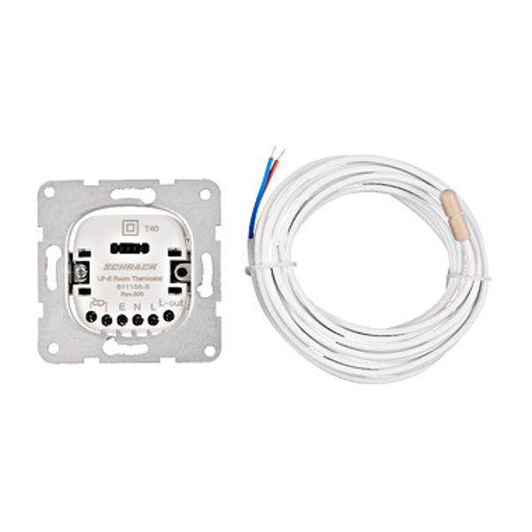 Floor heating thermostat insert with temperature sensor UF-E image 1