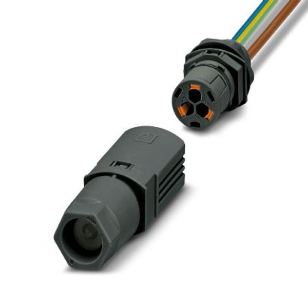 IPD WD 3P2,5 1,0 M20 BK - Panel feed-through image 1