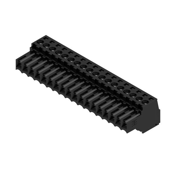 PCB plug-in connector, female plug, 3.50 mm, Number of poles: 18, 180°, Clamping yoke connection, Clamping range, max. : 1.5 mm², Box image 2