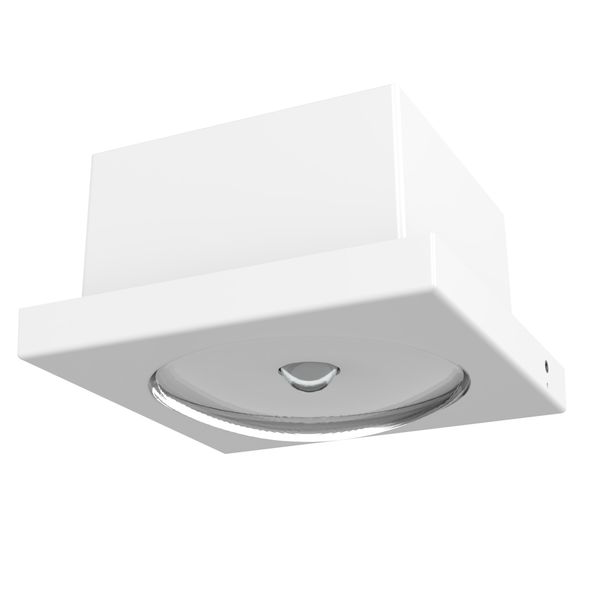 Surface mounted housing white IP65 for emerg. Lumin. NLILD image 1