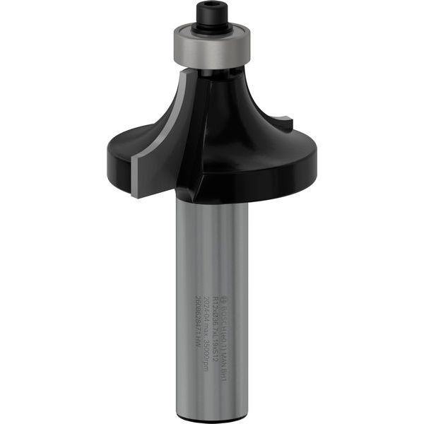 Rounding over bit, 12 mm, R1 12 mm, L 19 mm, G 70 mm image 1