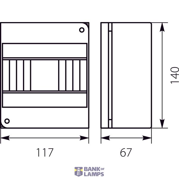 Surface distribution board - RNO 6 image 2