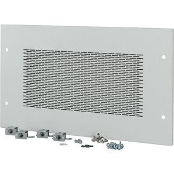 XTSZCSV3-H350W600 Section wide cover, HxW=350x600mm, IP31, grey image 4
