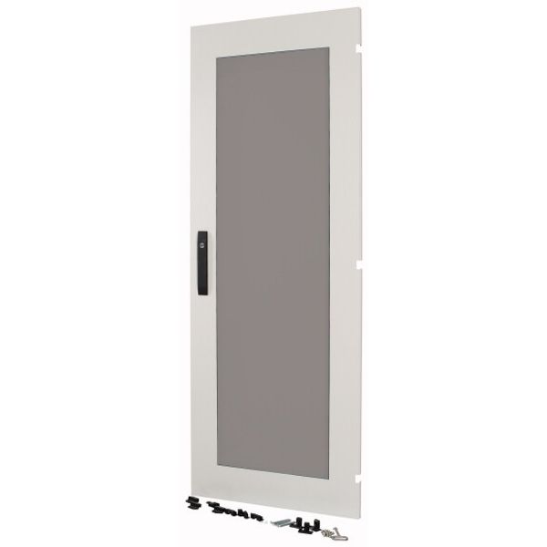 XTSZDSKW-H1625W592 Section wide door, glass window, HxW=1625x592mm, IP55, grey image 1