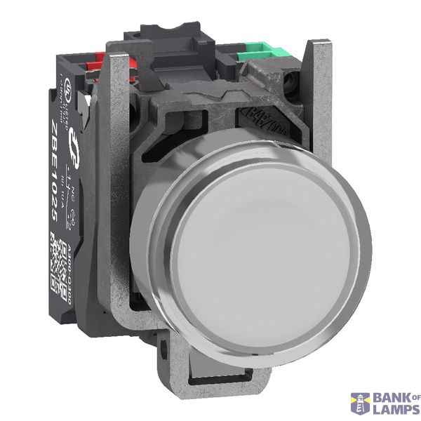 Ill PB metal white flush LED push in image 1