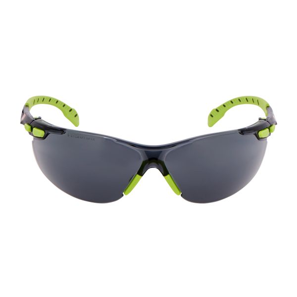 3M™ Solus™ 1000 Safety Glasses Green/Black Frame, Scotchgard™ Anti-Fog image 3