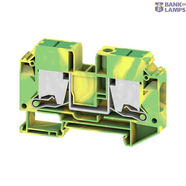 PE terminal, SNAP IN, Green/yellow, 16 mm², 1000 V, Number of connecti image 1