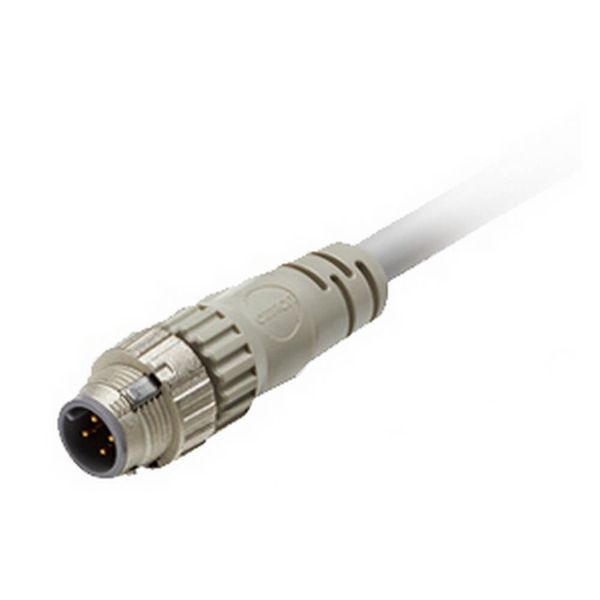 Sensor cable, Smartclick M12 straight plug (male), 4-poles, A coded, P XS5H0007M image 3